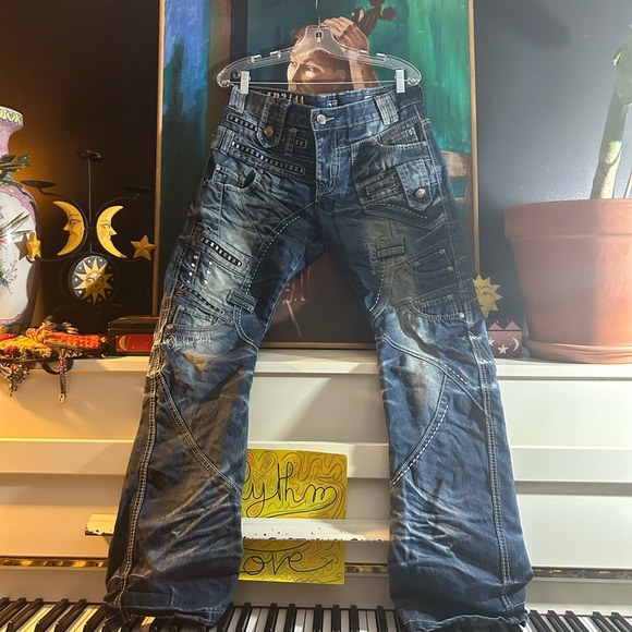 Japrag Other - Japrag Distressed Blue Men's Relaxed Jeans 32"